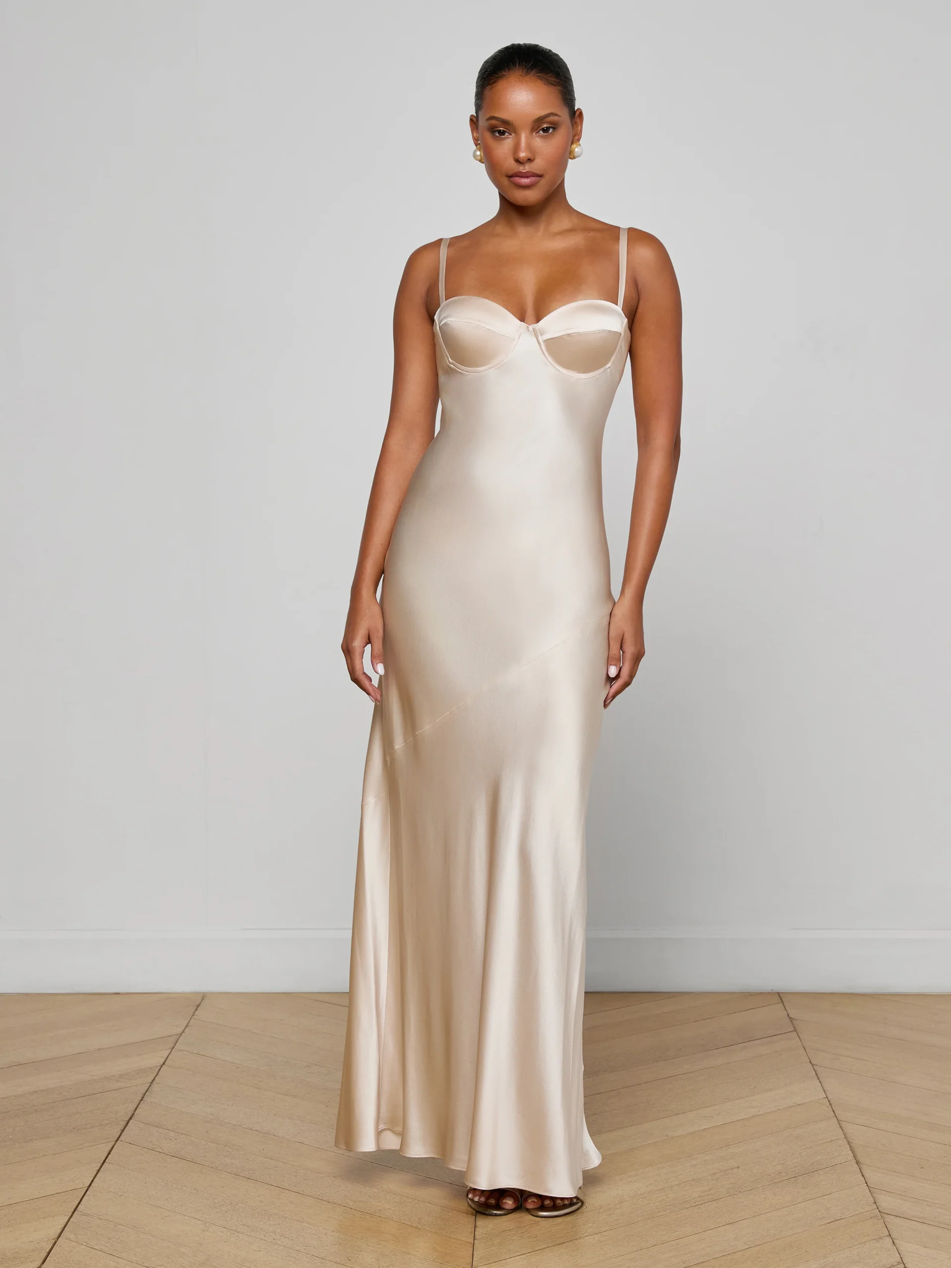 Sayla Silk Gown