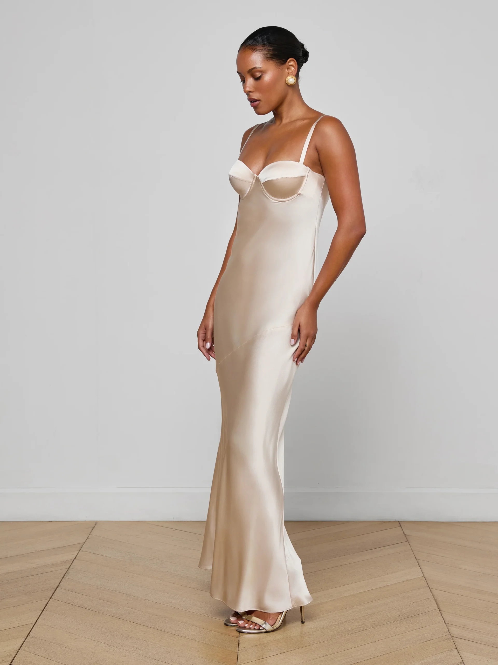 Sayla Silk Gown
