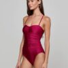 Aubrey Ruched One-Piece Swimsuit