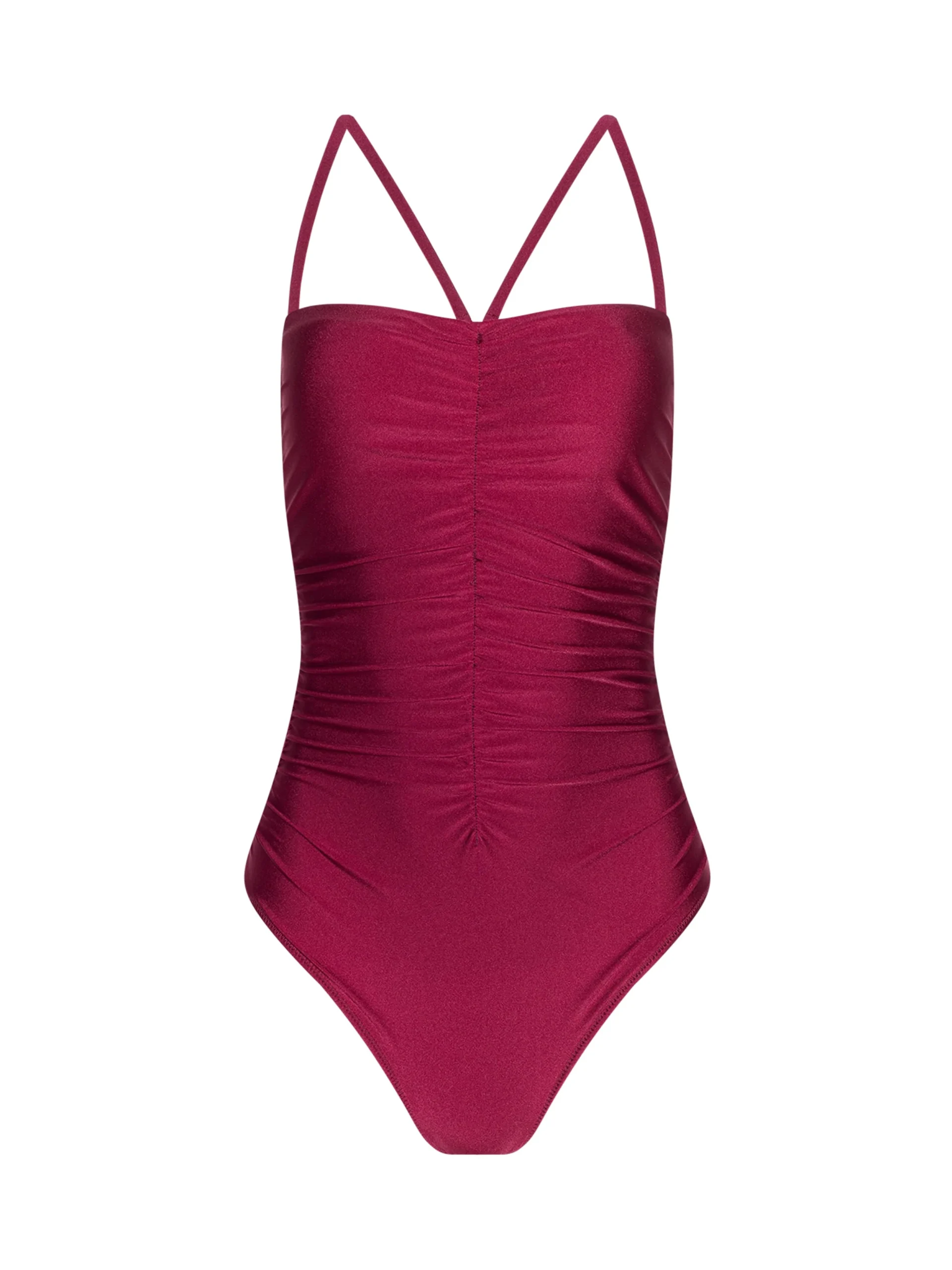 Aubrey Ruched One-Piece Swimsuit