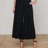 Novalynn Cropped Pleated Pant