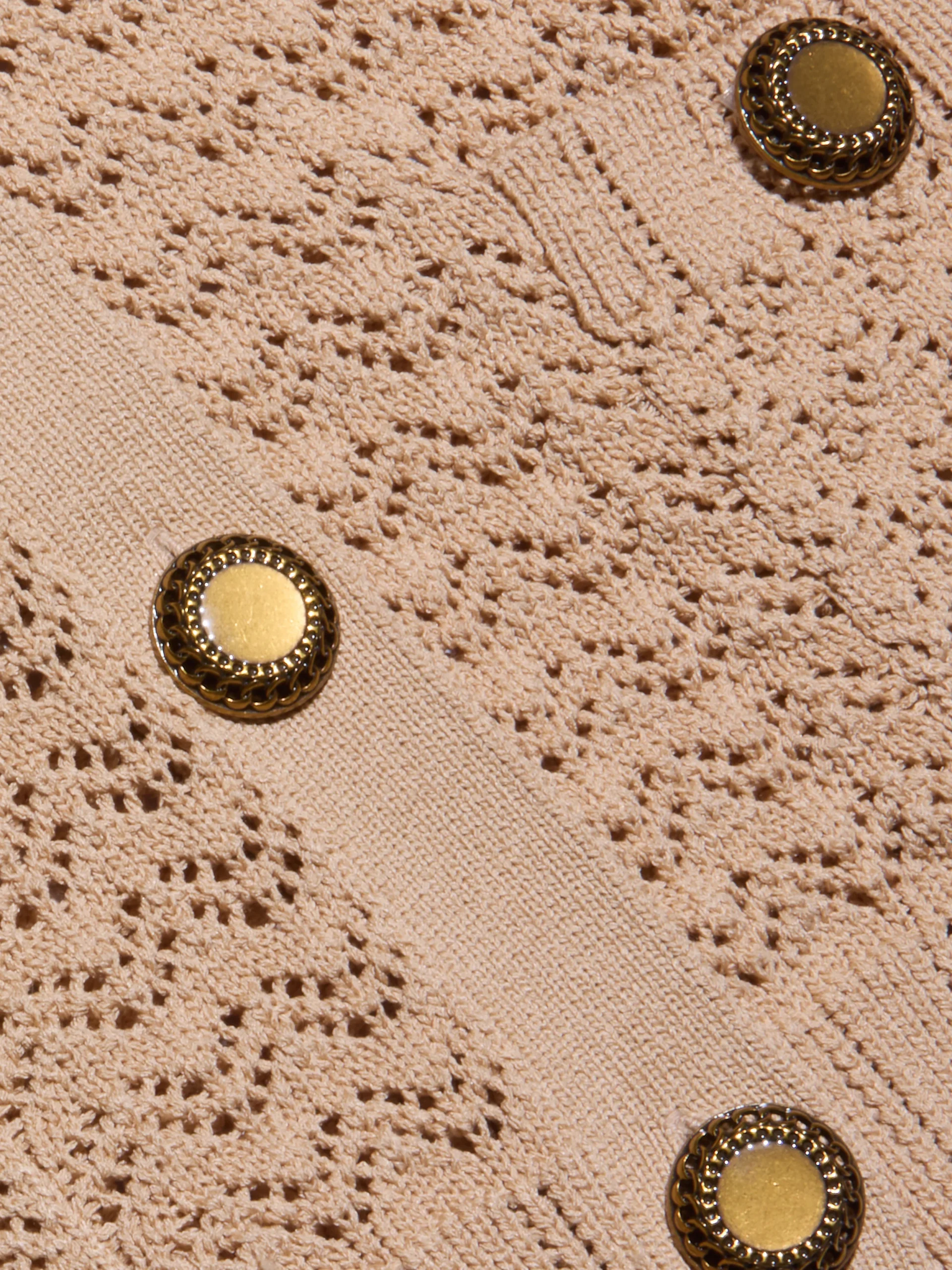 Orla Pointelle Knit Cardigan