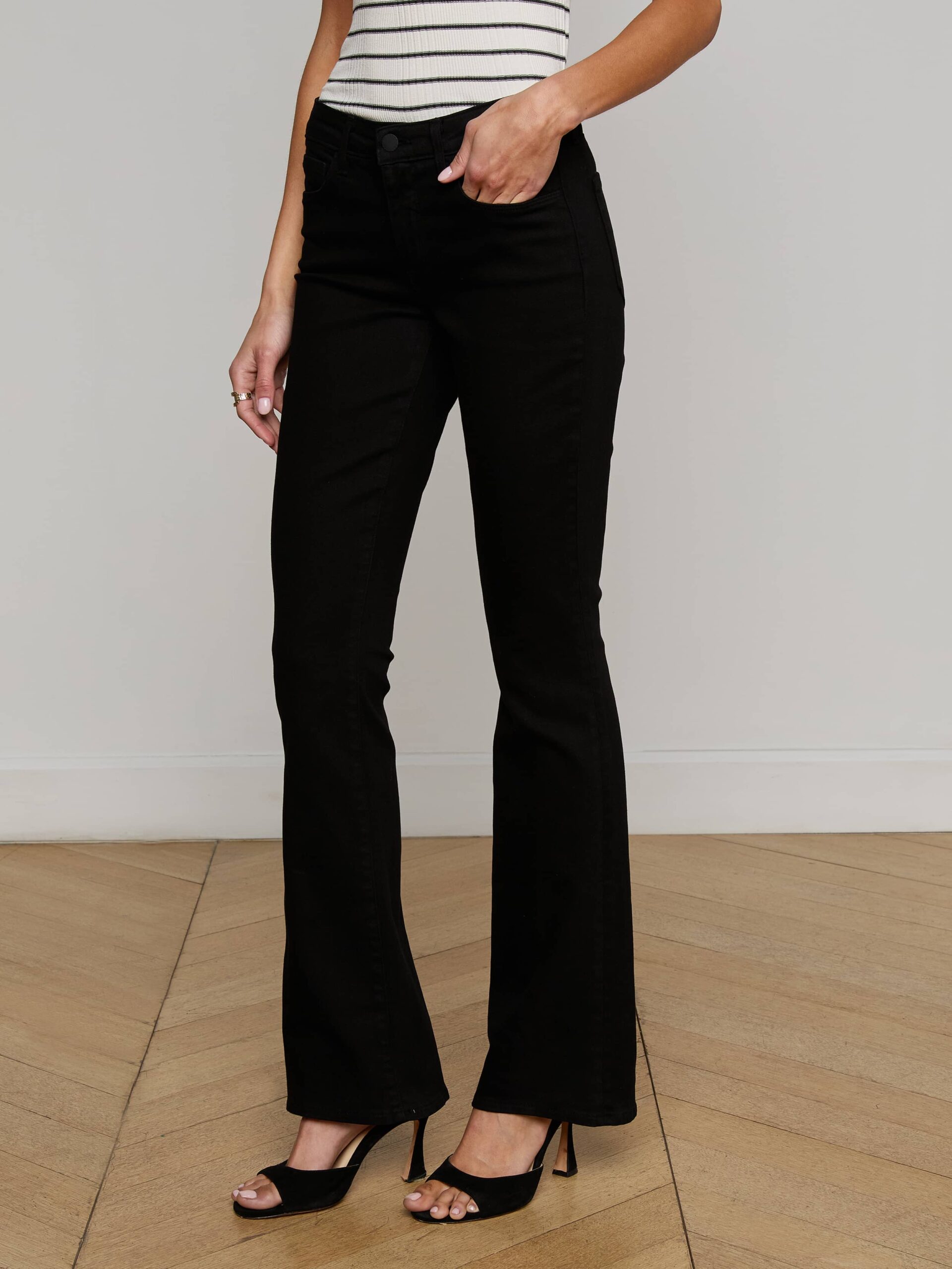 Cara Low-Rise Bootcut Jean