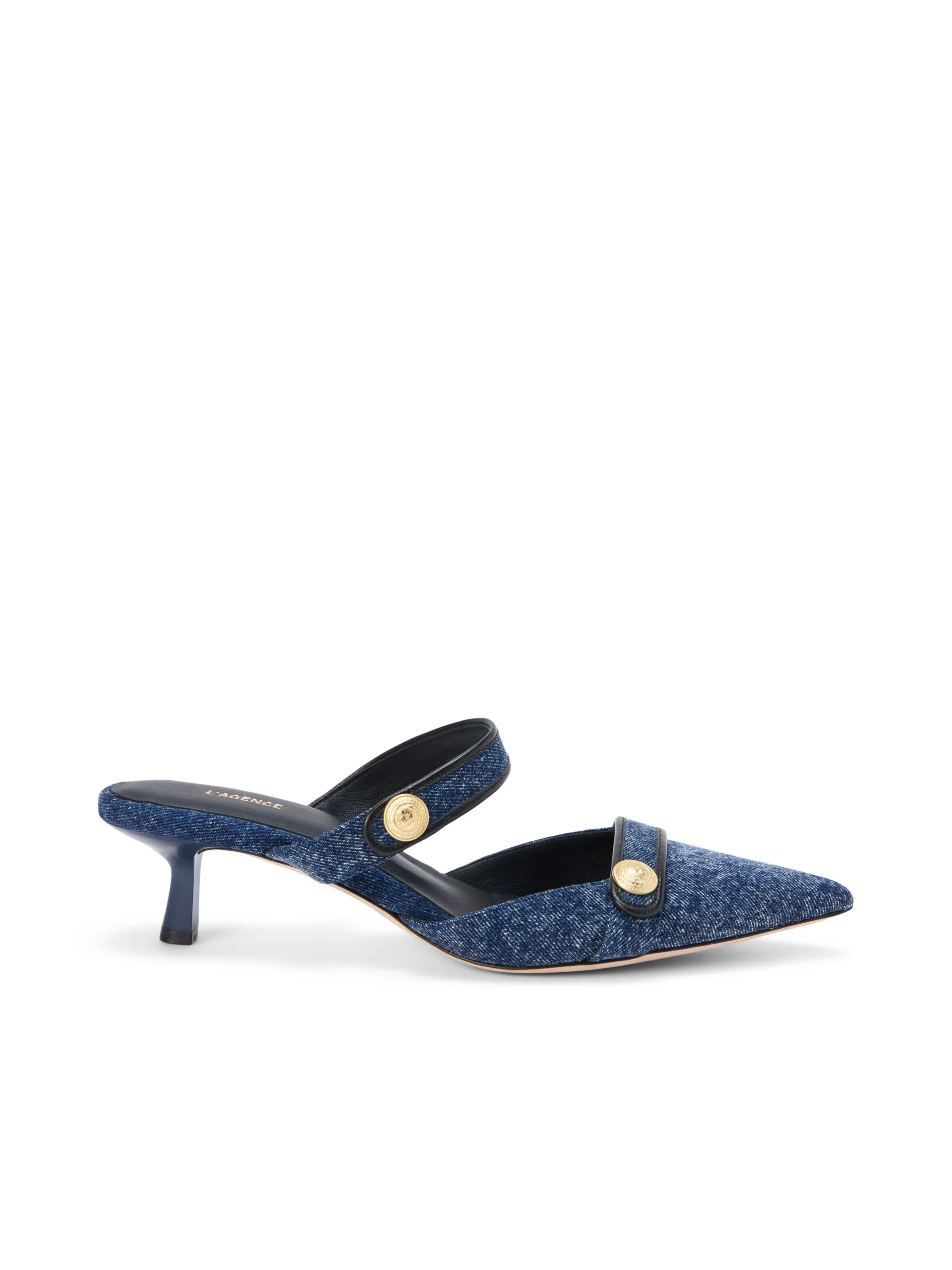 Gilliane Denim Mule