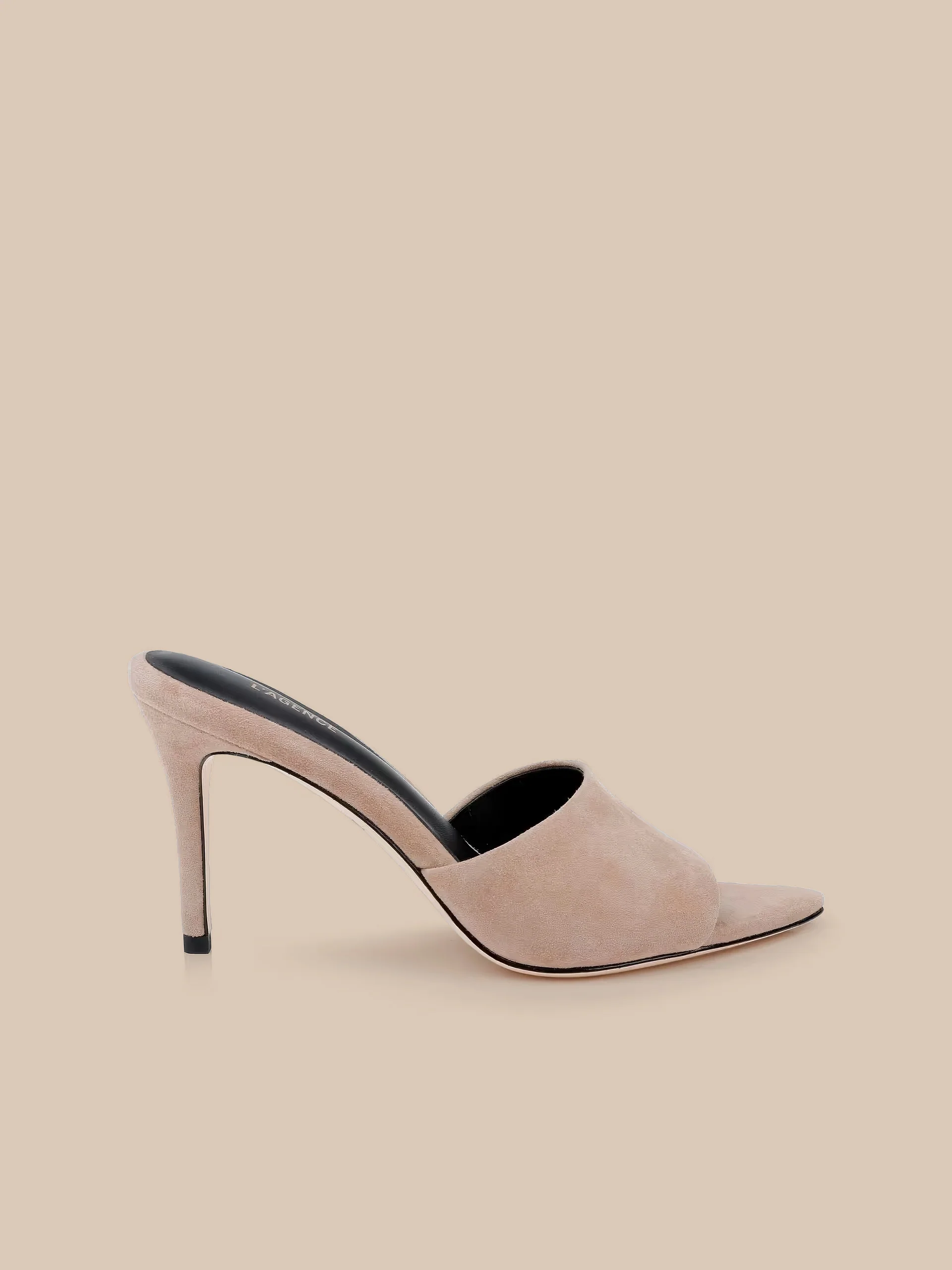 Lolita Suede Open-Toe Mule