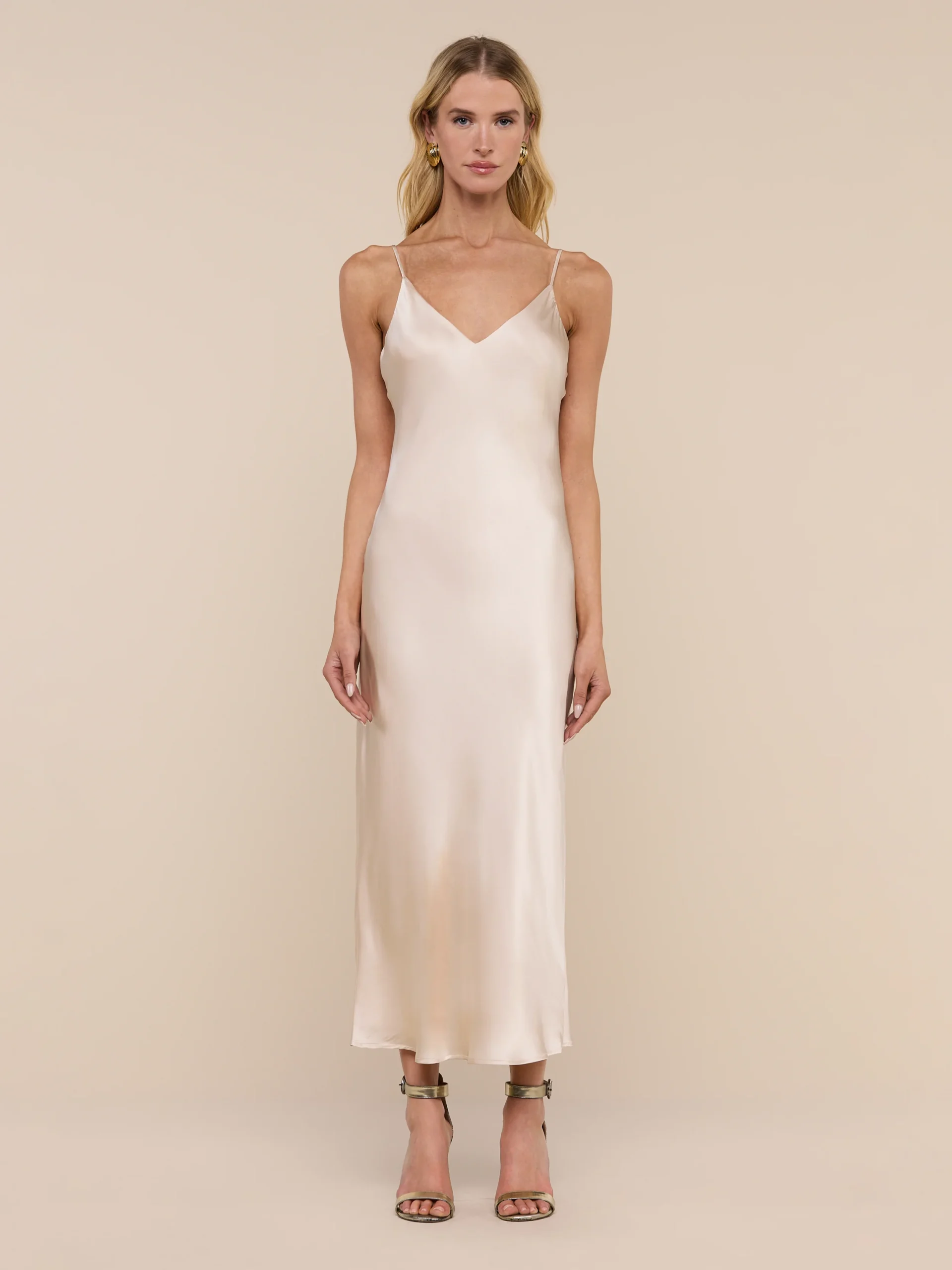 Seridie Silk Slip Dress
