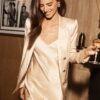 Seridie Silk Slip Dress