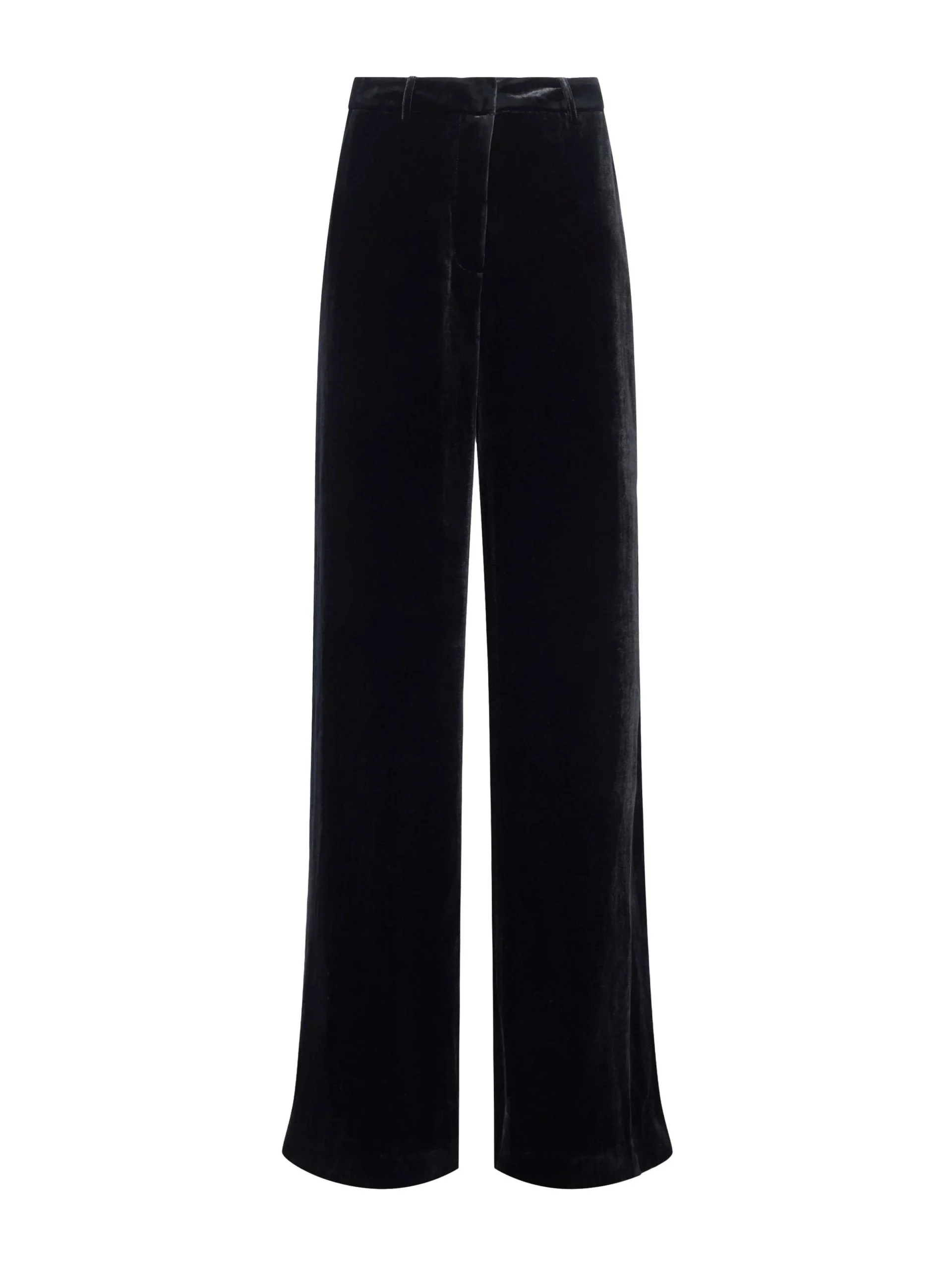 Pilar Velvet Wide-Leg Pant