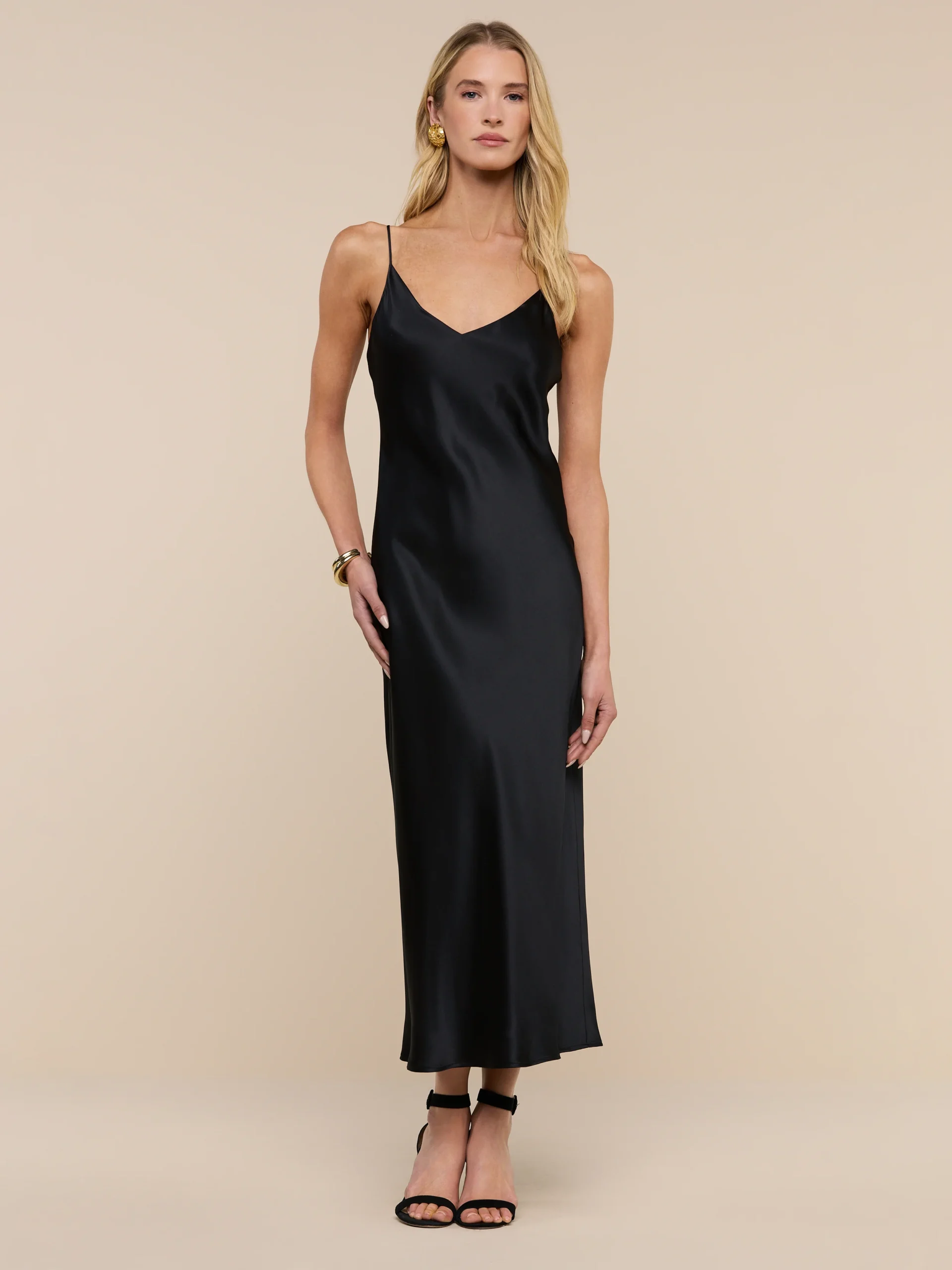 Seridie Silk Slip Dress