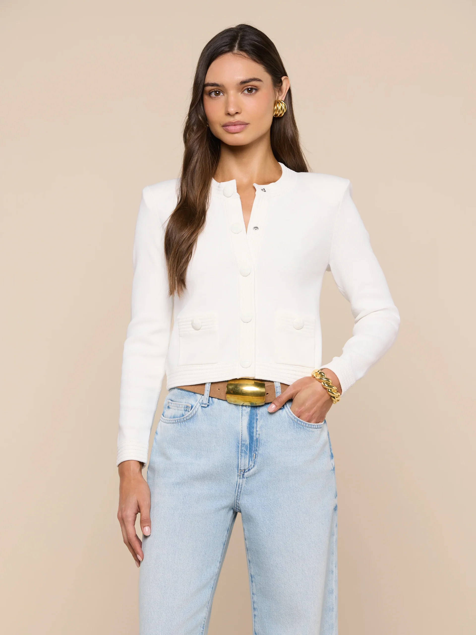 Patsy Cropped Cardigan