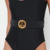 Mila Belted One-Piece Swimsuit