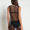 Angela Mesh Cover-Up Dress