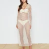Sara Mesh Cover-Up Dress