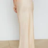 Zeta Satin Maxi Skirt