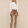 Selma Coated Bootcut Jean