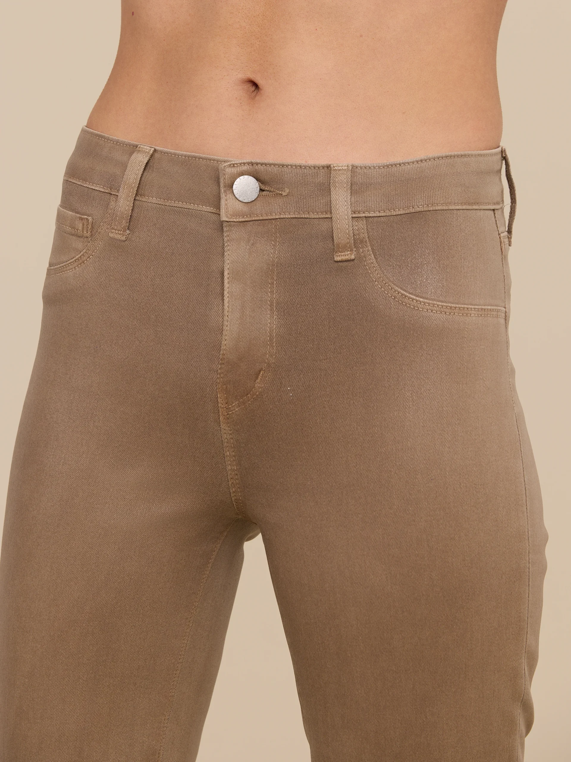 Selma Coated Bootcut Jean