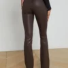 Ruth Coated Straight-Leg Jean