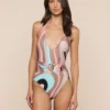 Lisa Plunge One-Piece Swimsuit