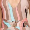 Lisa Plunge One-Piece Swimsuit