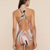 Lisa Plunge One-Piece Swimsuit