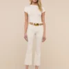 Kendra Cropped Flare Jean