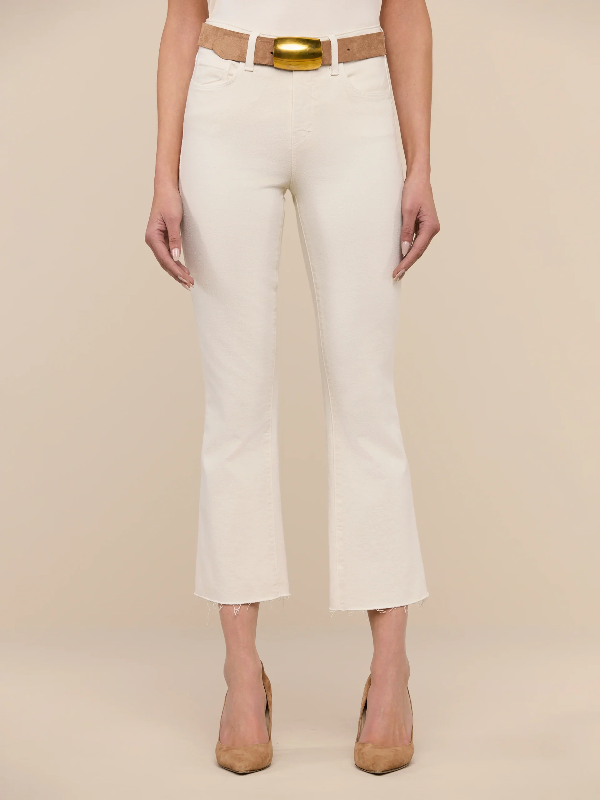 Kendra Cropped Flare Jean
