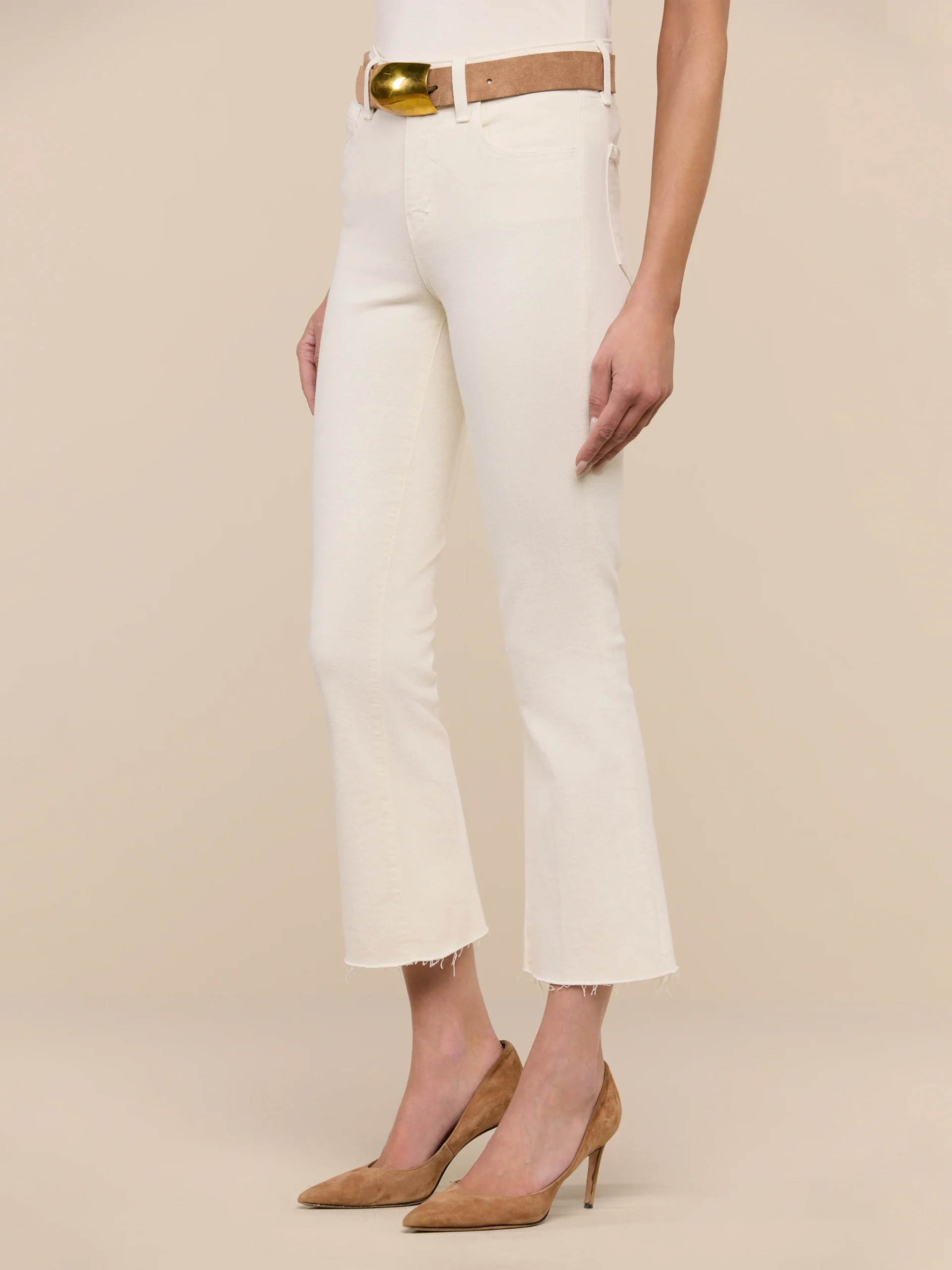 Kendra Cropped Flare Jean