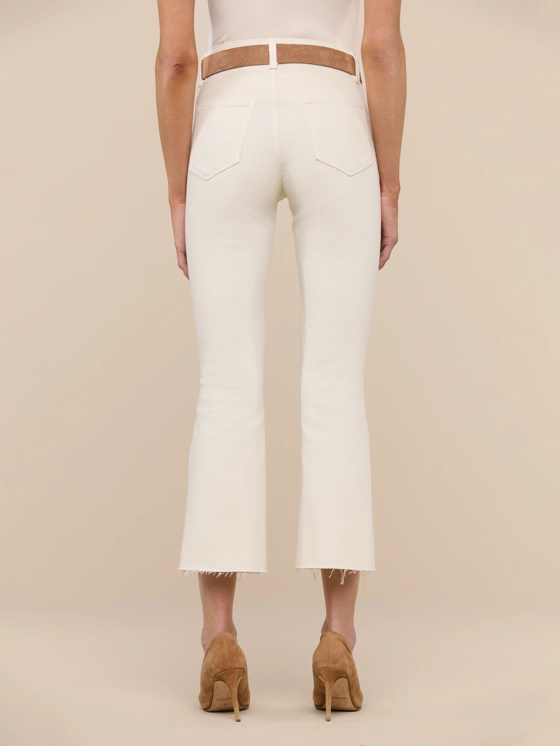 Kendra Cropped Flare Jean