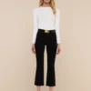 Kendra Cropped Flare Jean