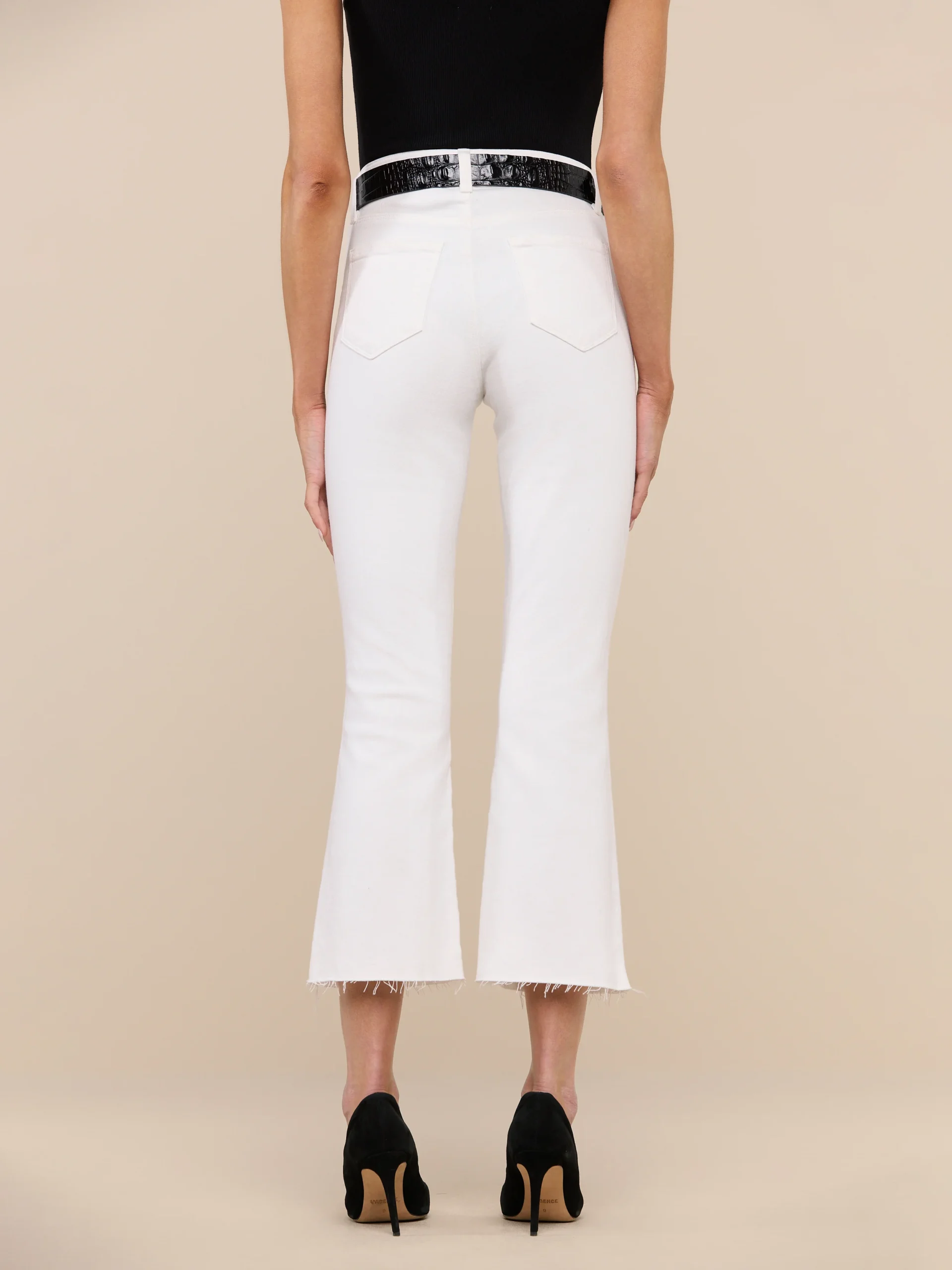 Kendra Cropped Flare Jean