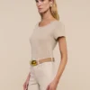 Cory Cotton Scoopneck Tee