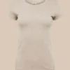 Cory Cotton Scoopneck Tee
