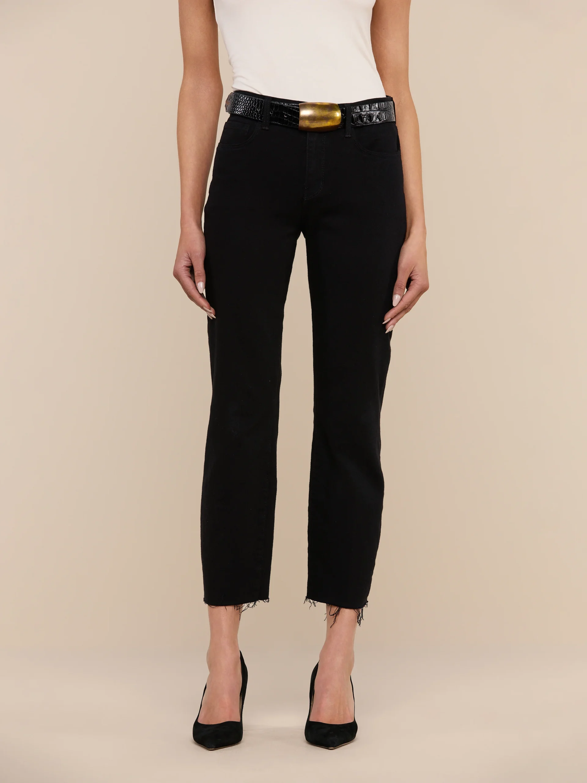 Sada Slim-Leg Cropped Jean