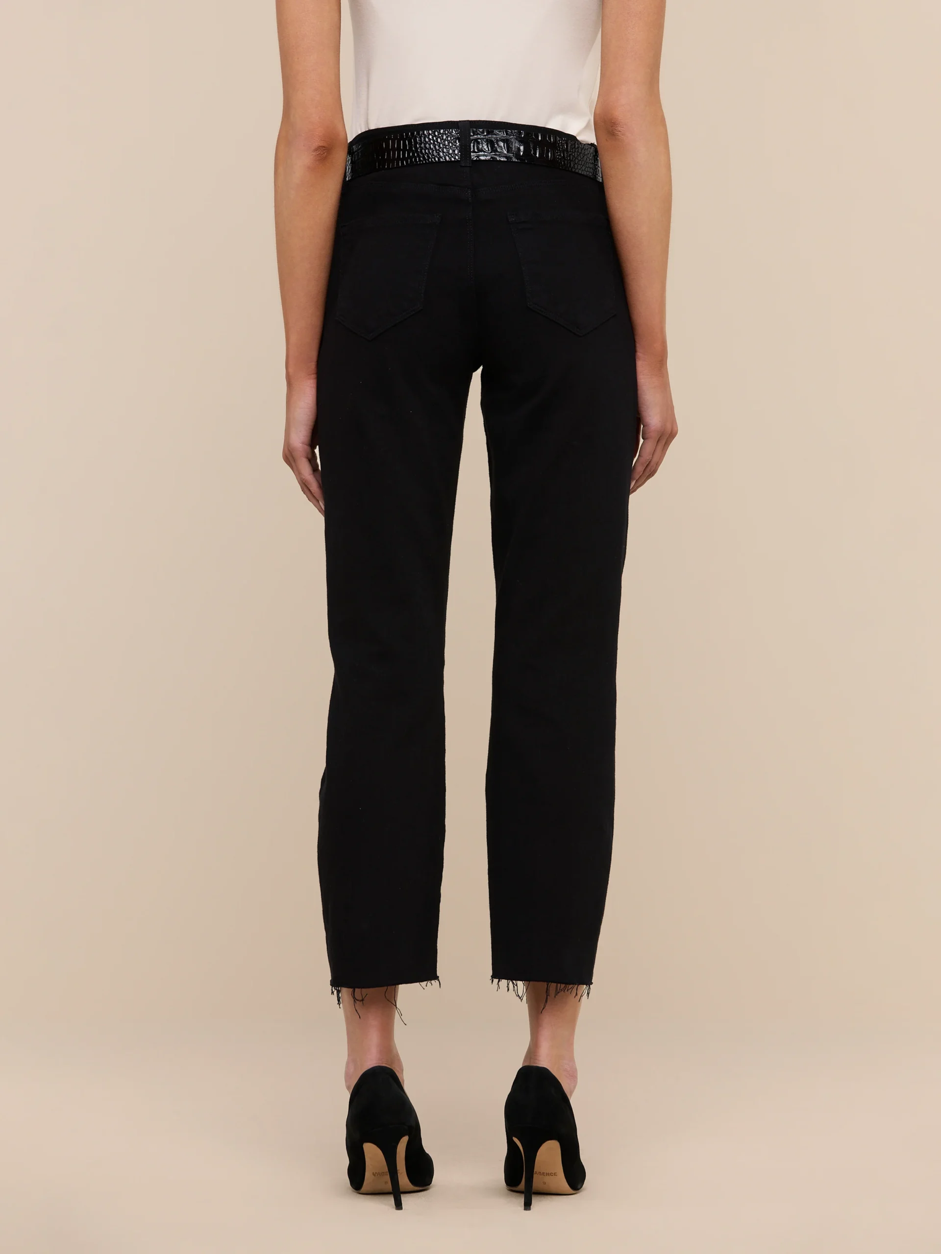Sada Slim-Leg Cropped Jean
