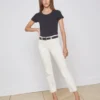 Cory Cotton Scoopneck Tee