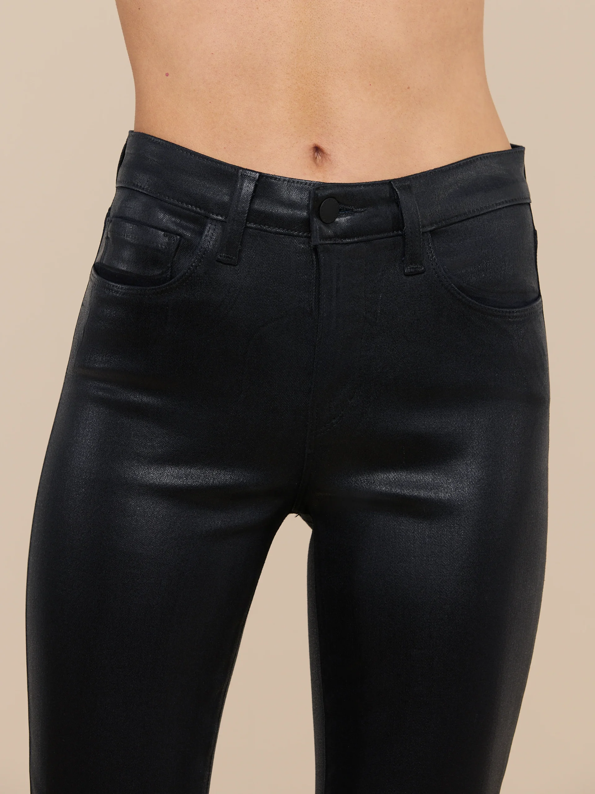 Marguerite Coated Skinny Jean