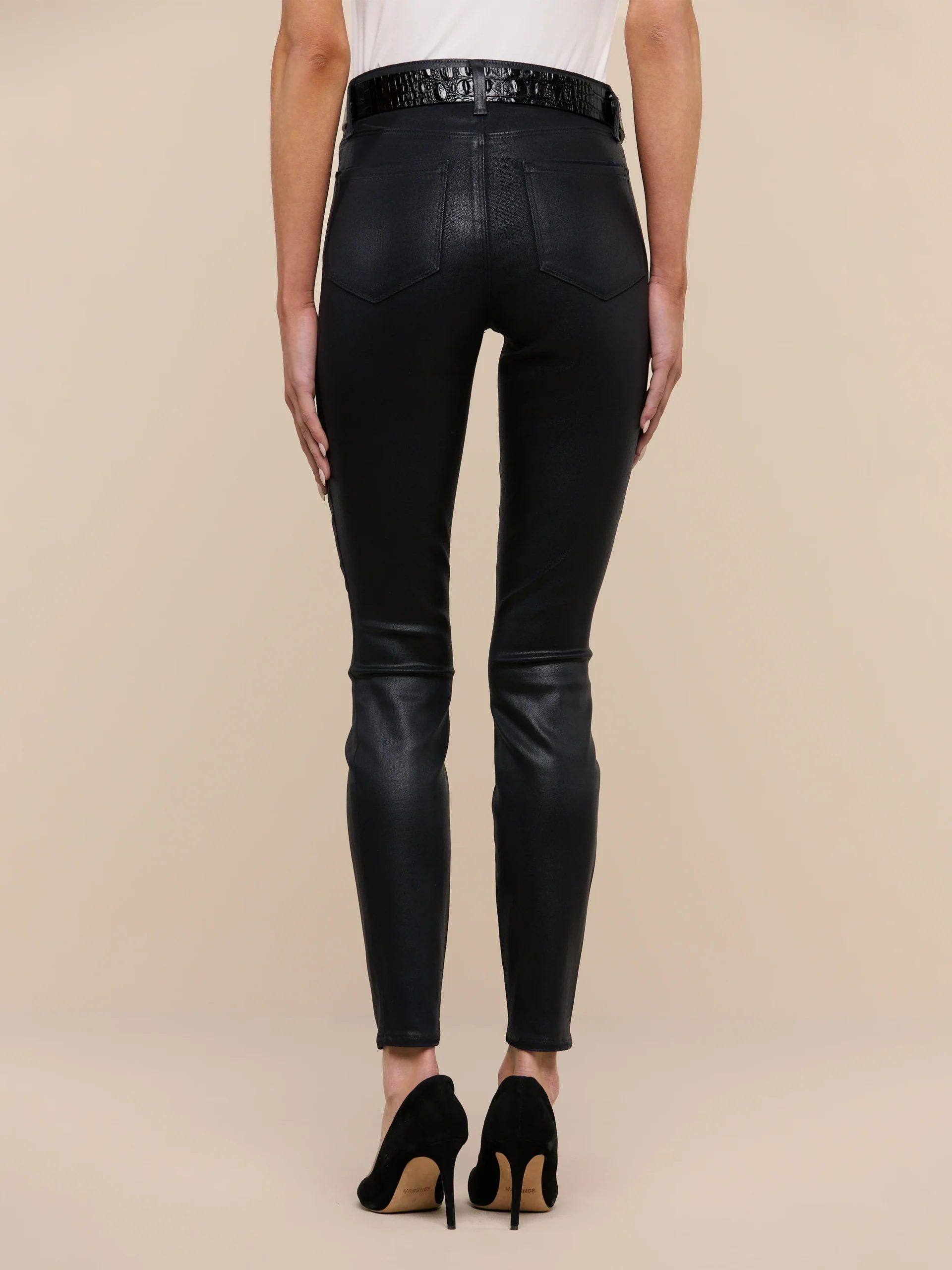 Marguerite Coated Skinny Jean