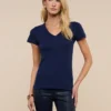 Becca Cotton V-Neck Tee
