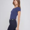 Cory Cotton Scoopneck Tee