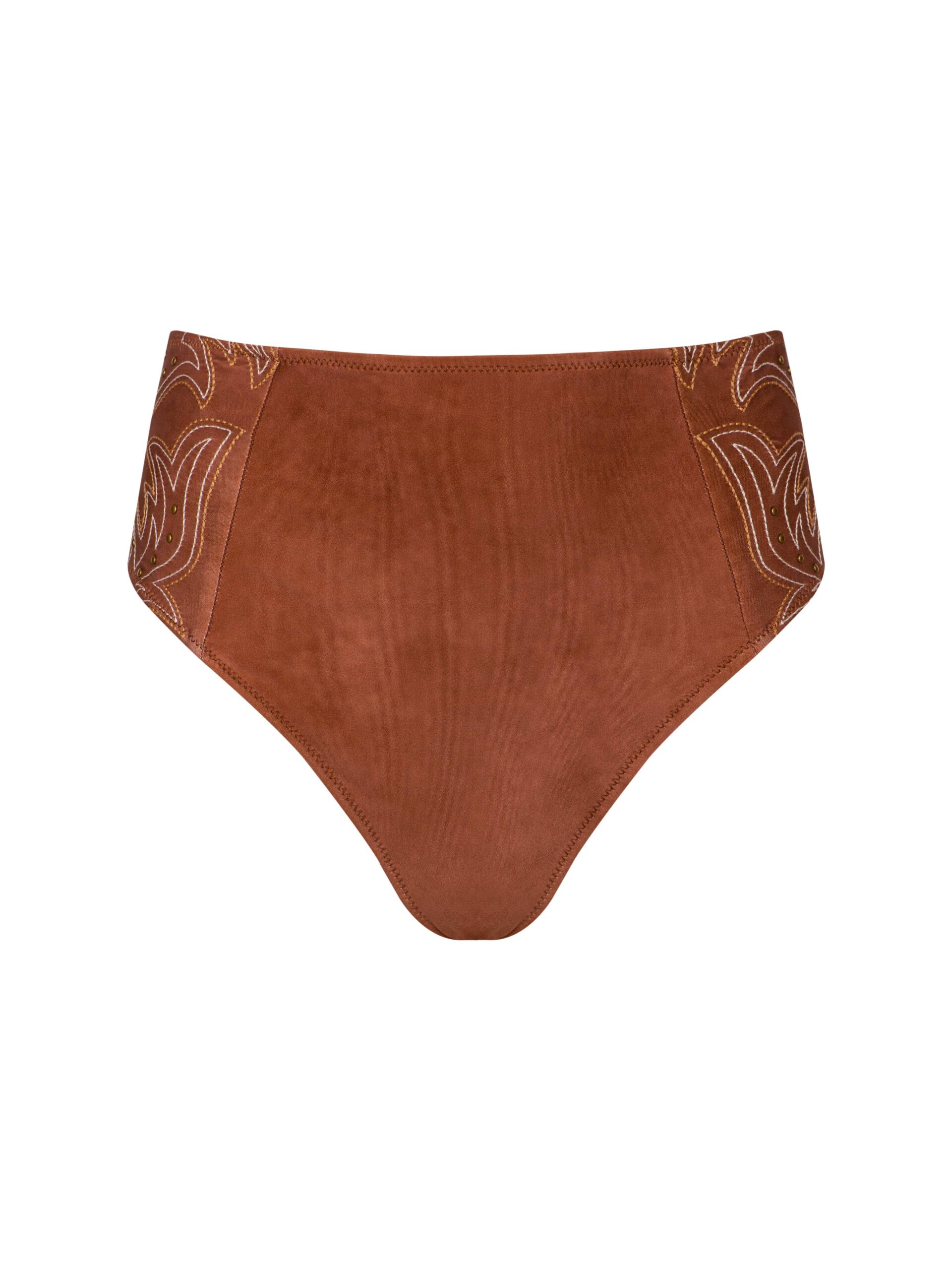Vanessa High-Waisted Bikini Bottom