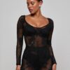 13379-gwendolyn-mesh-knit-bodysuit-1.jpg Gwendolyn Mesh Knit Bodysuit