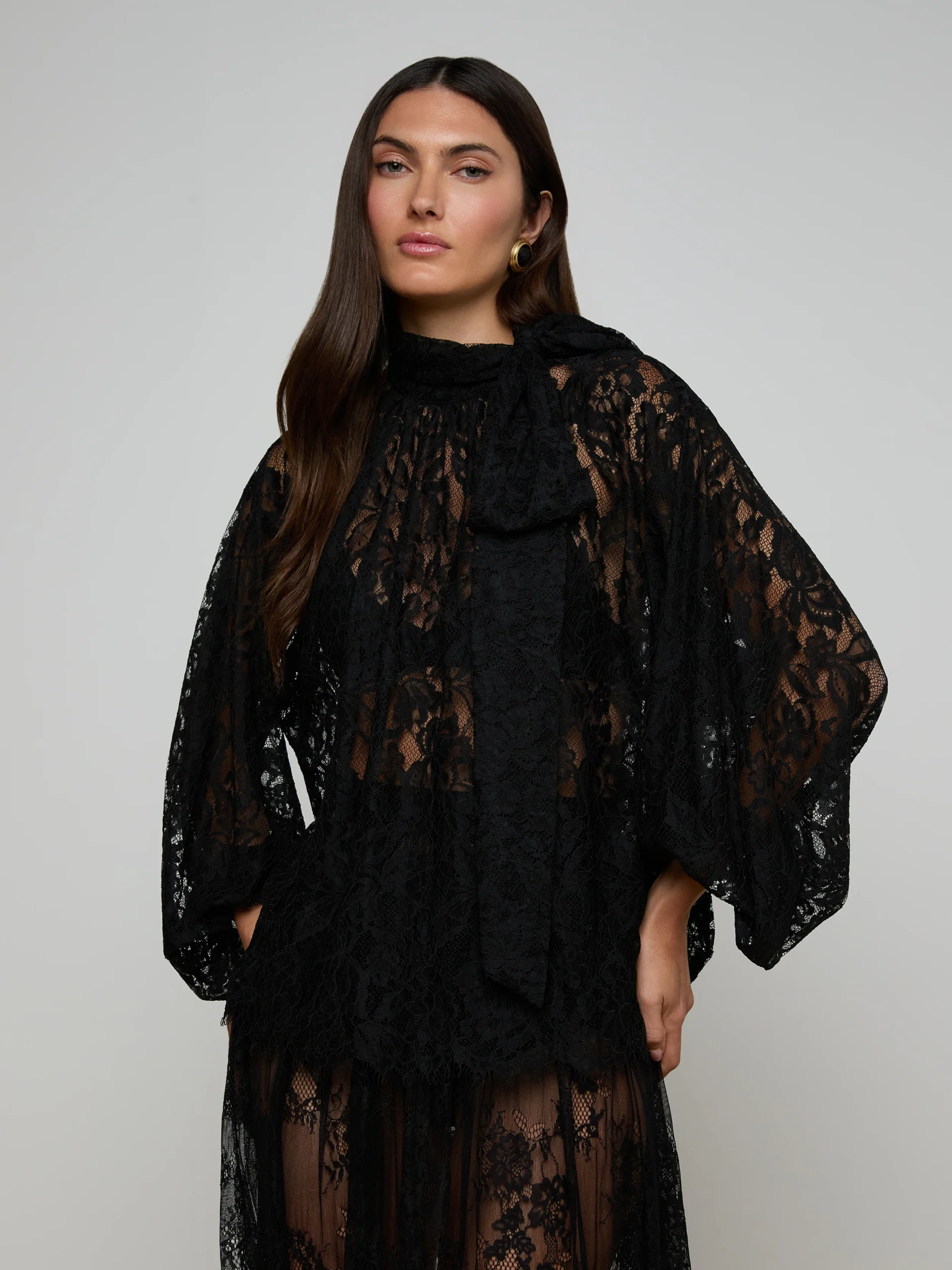 Rhett Oversized Lace Blouse