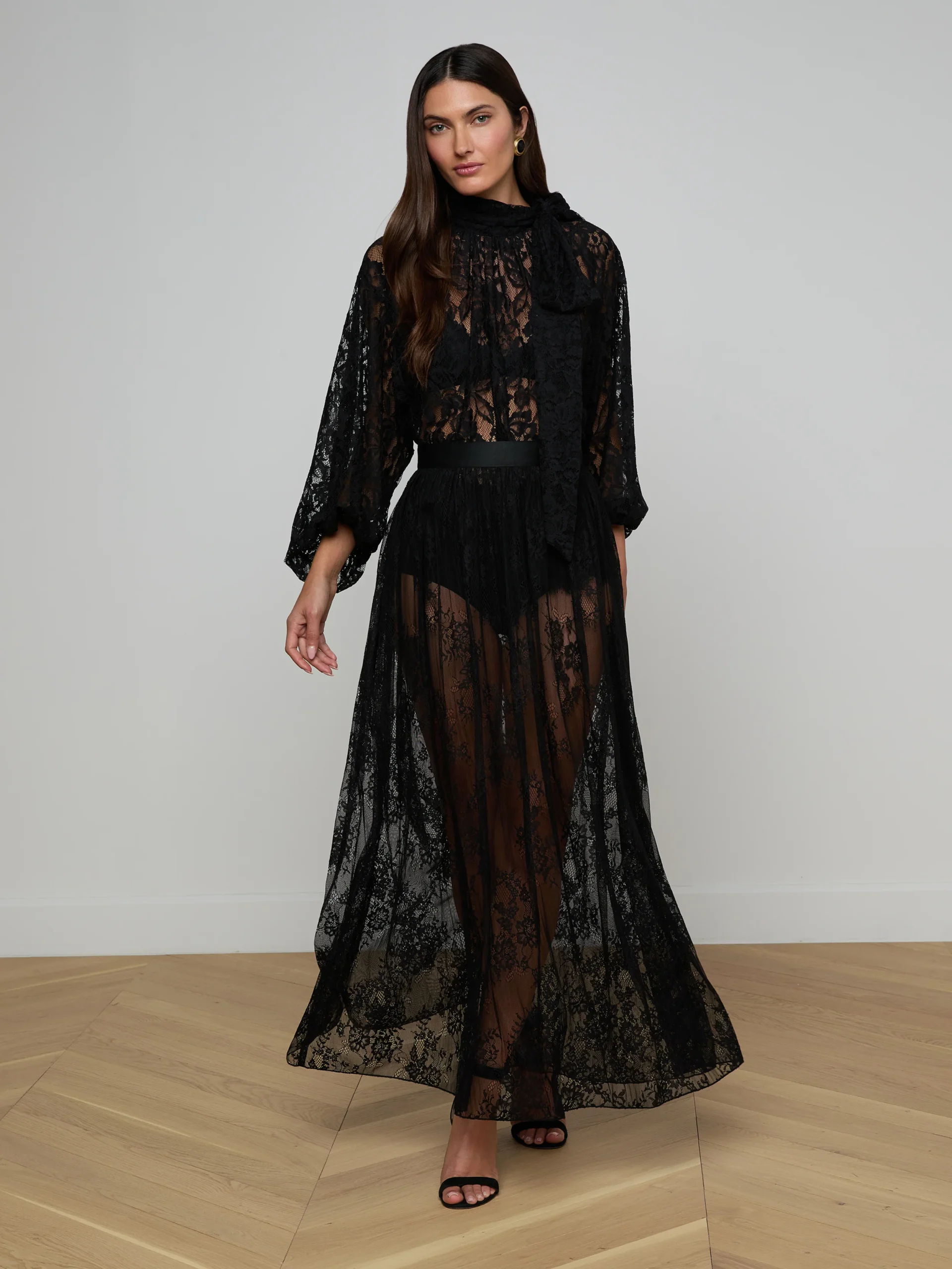 Rhett Oversized Lace Blouse