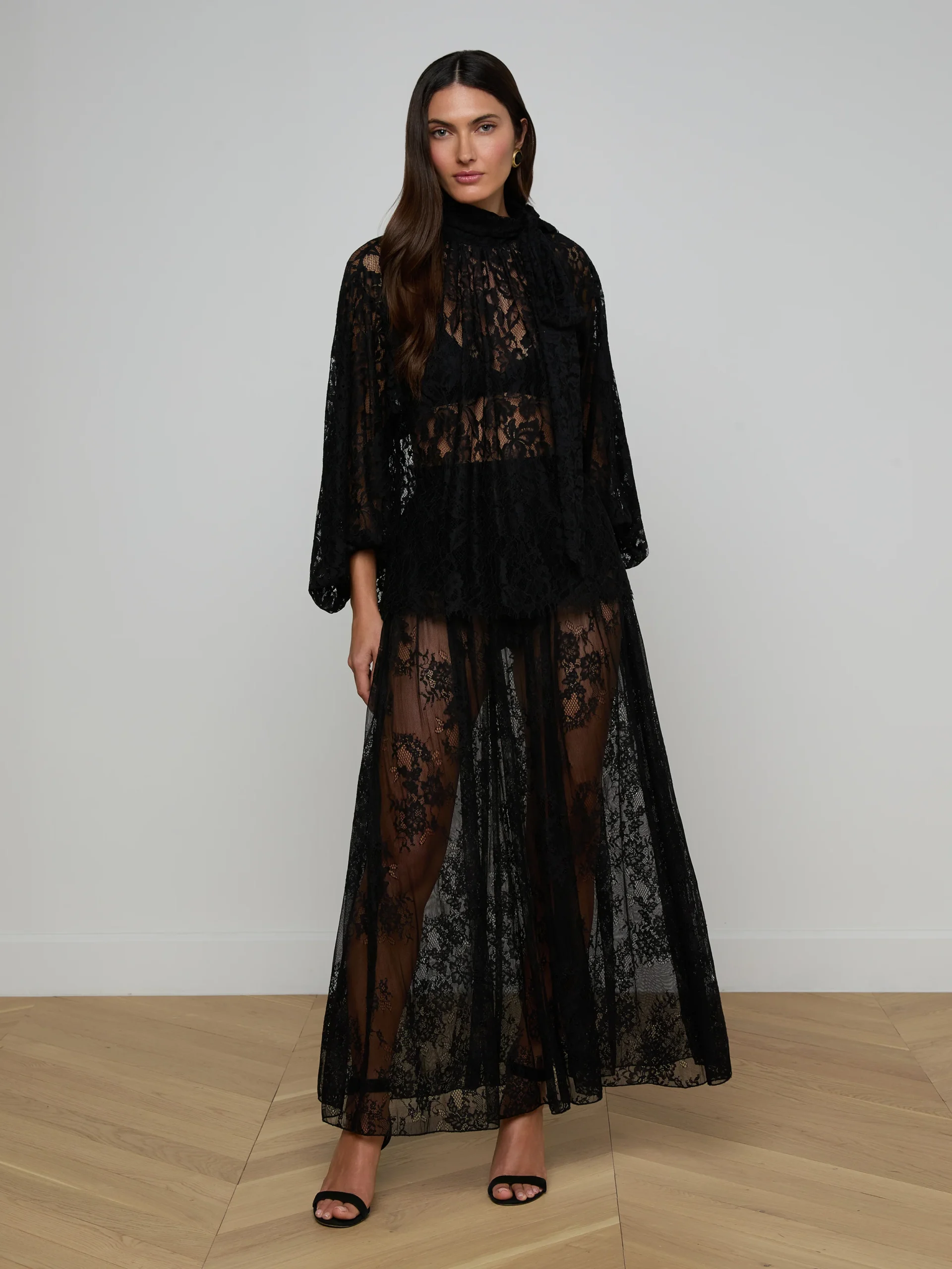 Rhett Oversized Lace Blouse