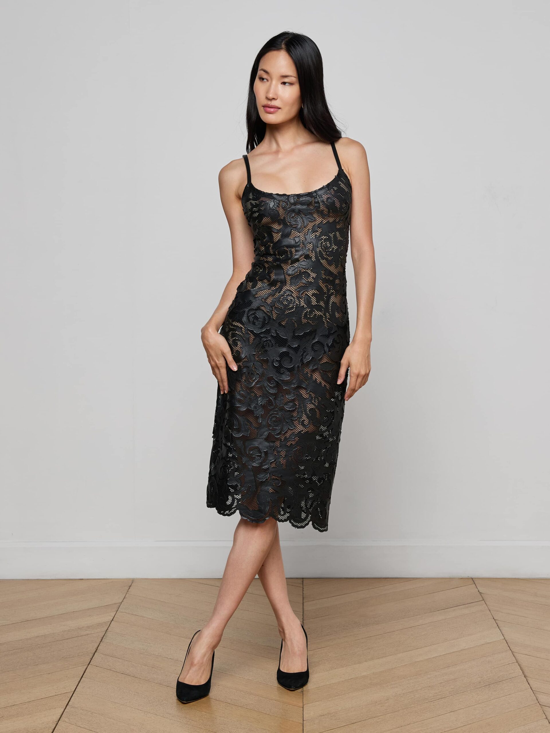 13436-kazuko-vegan-leather-dress-1.jpg Kazuko Vegan Leather Dress