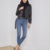 Billie Belted Leather Jacket