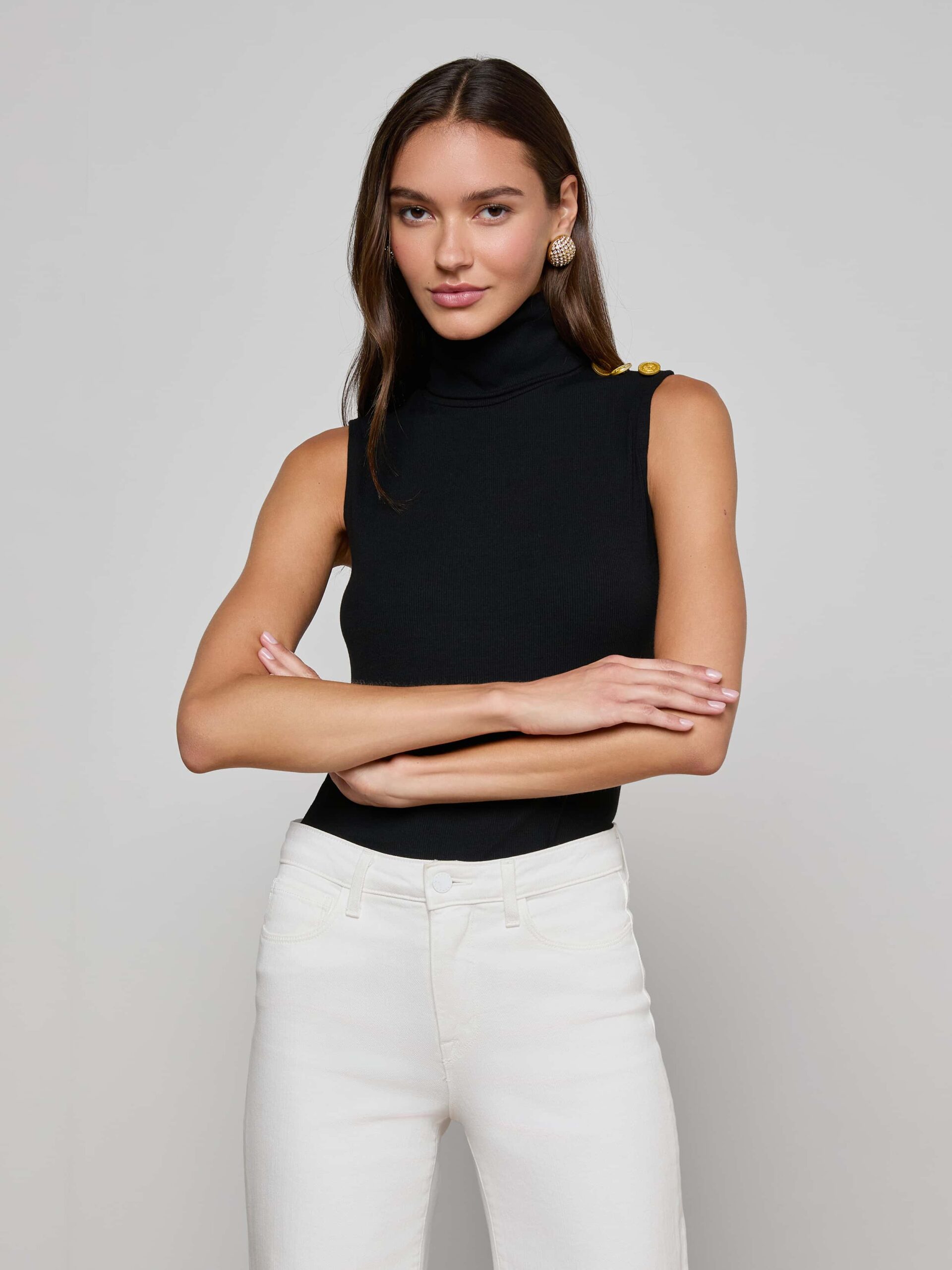Ceci Sleeveless Turtleneck
