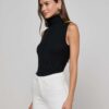 Ceci Sleeveless Turtleneck
