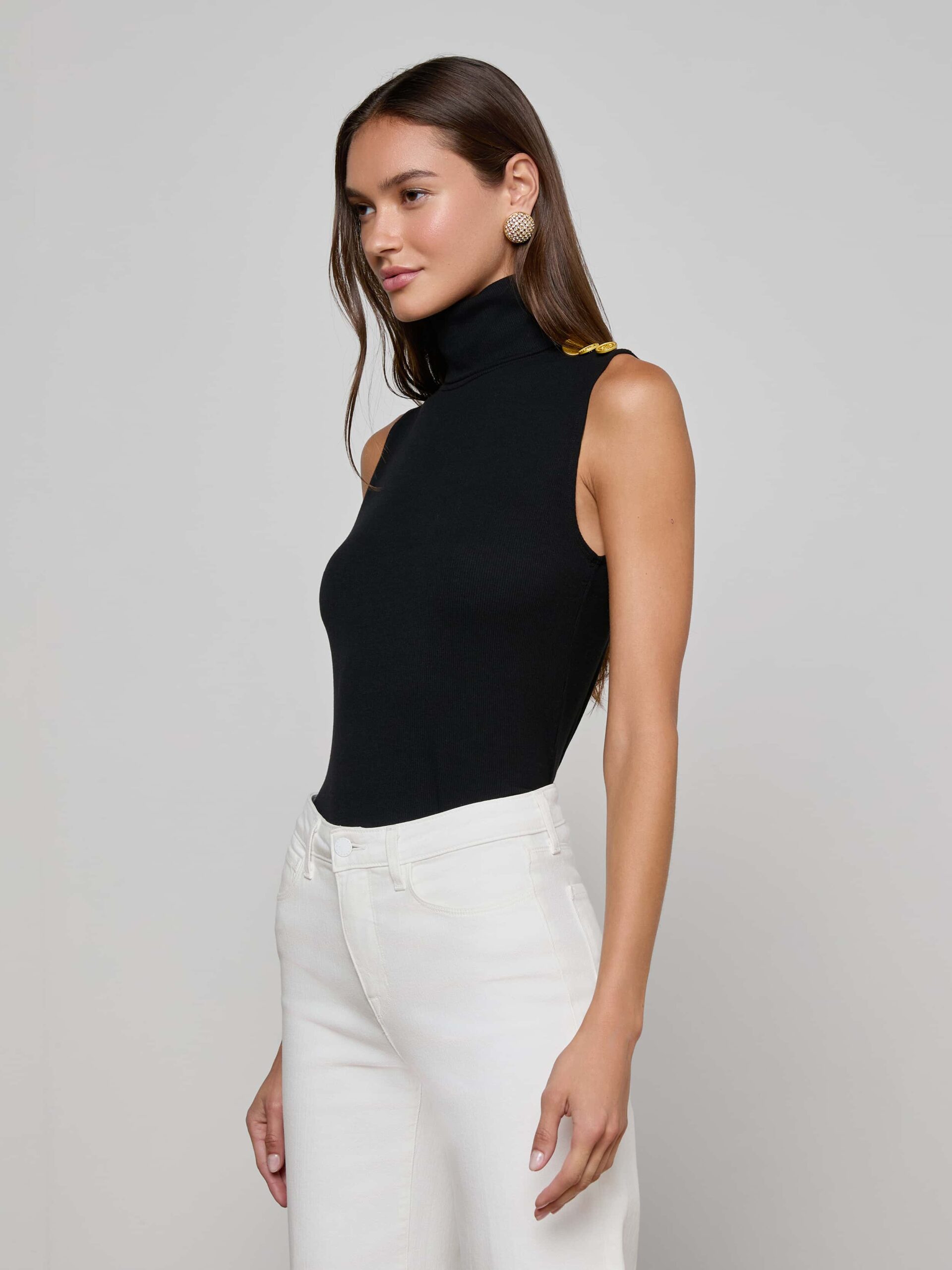 Ceci Sleeveless Turtleneck