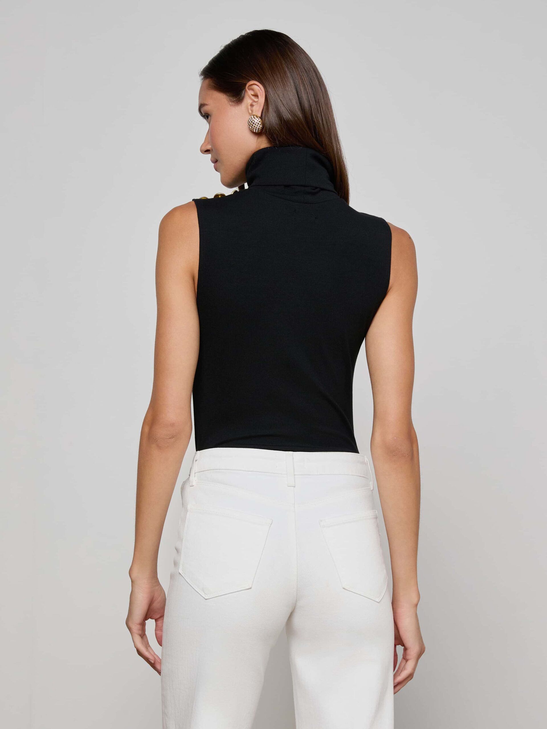 Ceci Sleeveless Turtleneck